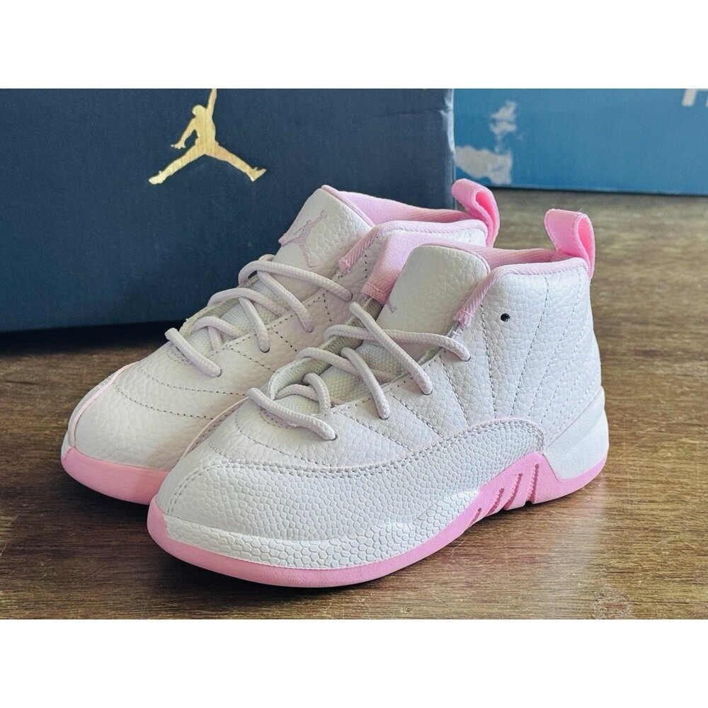 Toddler Size 10C Jordan 12 Retro Pearl Pink 819666-600 NIB
